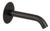 Излив настенный 16 см Remer X Style 91XF90CFP, черный брашированный хром