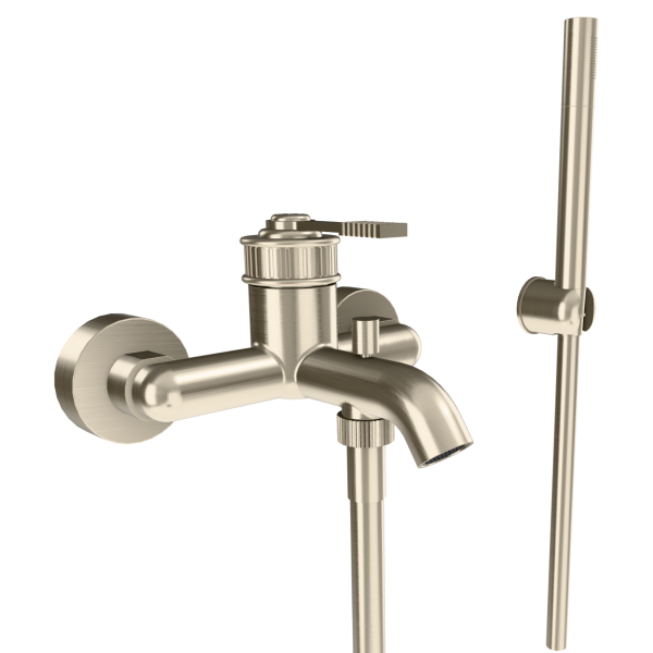 Смеситель для ванны Remer Atelier AL02XV, сталь