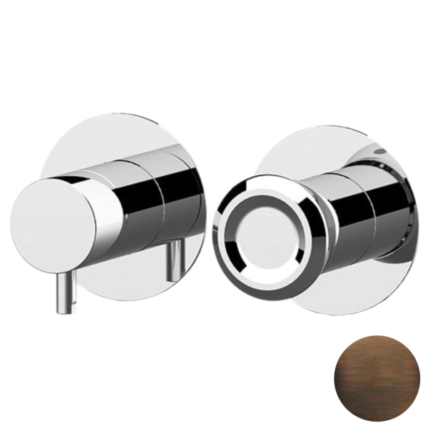 Смеситель для душа Remer Element ET93ZPWBBR, бронза масляная