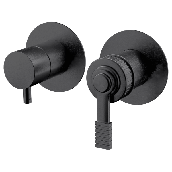 Смеситель для душа Remer Atelier AL92ZPWBCFP, черный брашированный хром