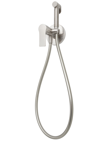 Гигиенический душ со смесителем Mariani Kali B16185KLW, нержавеющая сталь