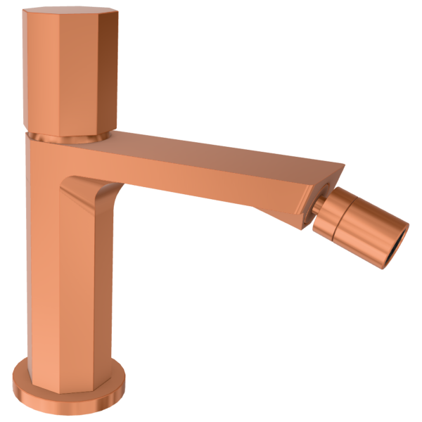 Смеситель для биде Remer Ottagono ON20CCRP, медь брашированная