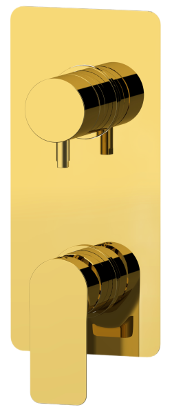 Смеситель для душа Remer Infinity I92KBDO, золото глянцевое