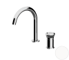 Смеситель для раковины Remer Element ET57BO, белый матовый