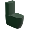 Чаша напольного унитаза биколор GSG Ceramic Design Like LKMBLBI000/036P, White/Smeraldo Matt