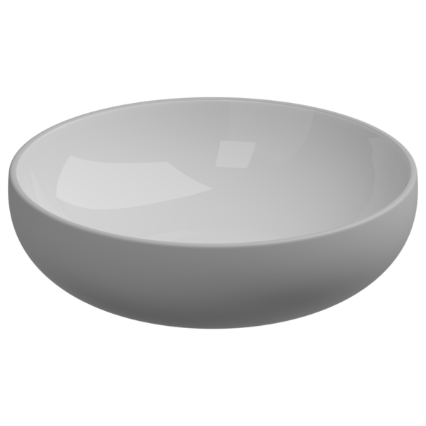 Раковина накладная биколор 45 см GSG Ceramic Design Easy EALAVRO45BI000/033, White/Perla Matt