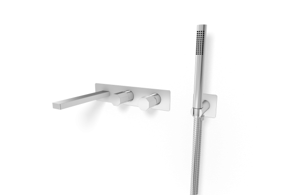 Смеситель для ванны Remer Ottagono ON53D2WB, хром