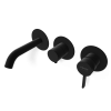 Смеситель для ванны Remer Metrica MC54D3PWBNO, черный матовый