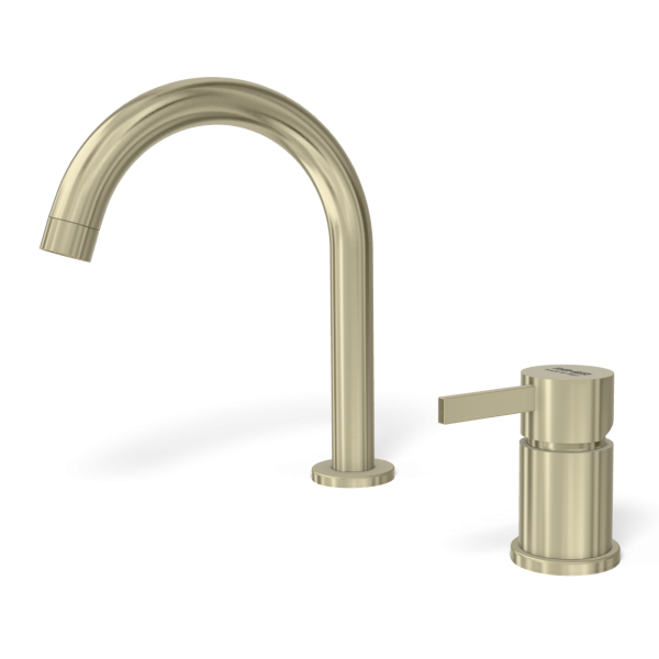 Смеситель для раковины Remer Metrica MC57NZ, никель брашированный PVD