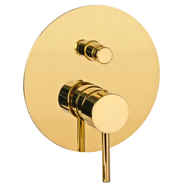 Смеситель для душа Remer X Style X09LDO, золото глянцевое