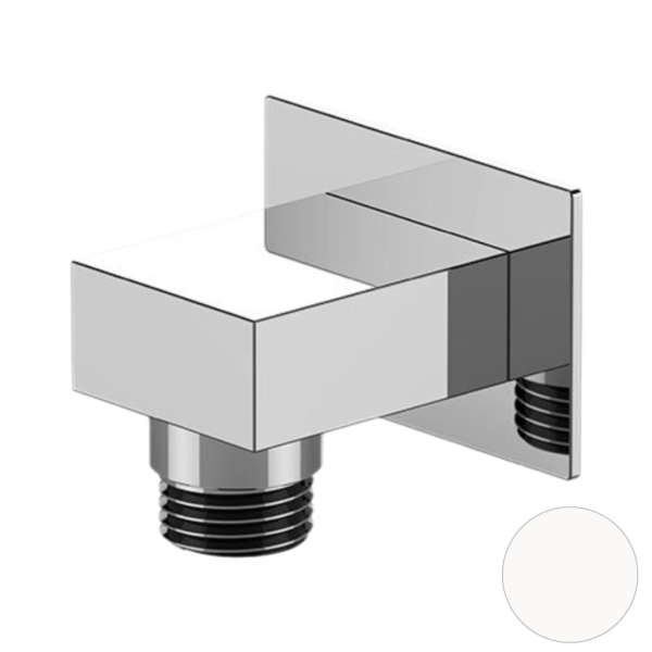 Шланговое подключение для душа Remer 309WBO, белый матовый