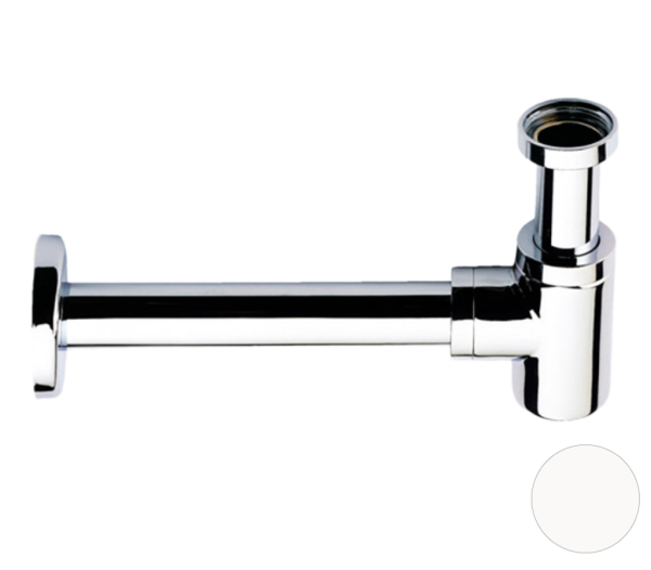 Сифон 1”1/4 Remer 958BBO, белый матовый