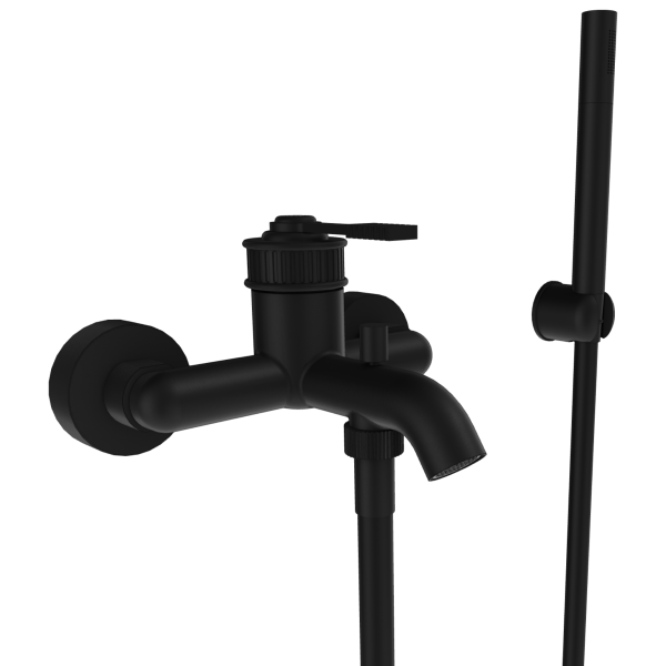 Смеситель для ванны Remer Atelier AL02NO, черный матовый