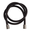 Шланг для душа ПВХ 150 см Remer 332CN2G150GMB, черный/оружейная сталь PVD