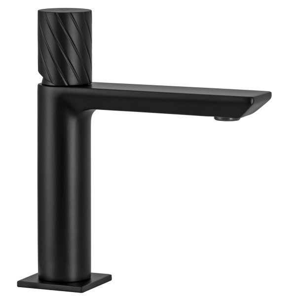 Смеситель для раковины Remer Edge EG710NO, черный матовый