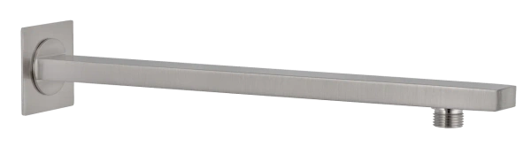 Кронштейн для верхнего душа 30 см Remer 348Q30NPO, никель матовый брашированный