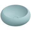 Раковина накладная 42 см GSG Ceramic Design Petra PELAV42037, Ice Matt