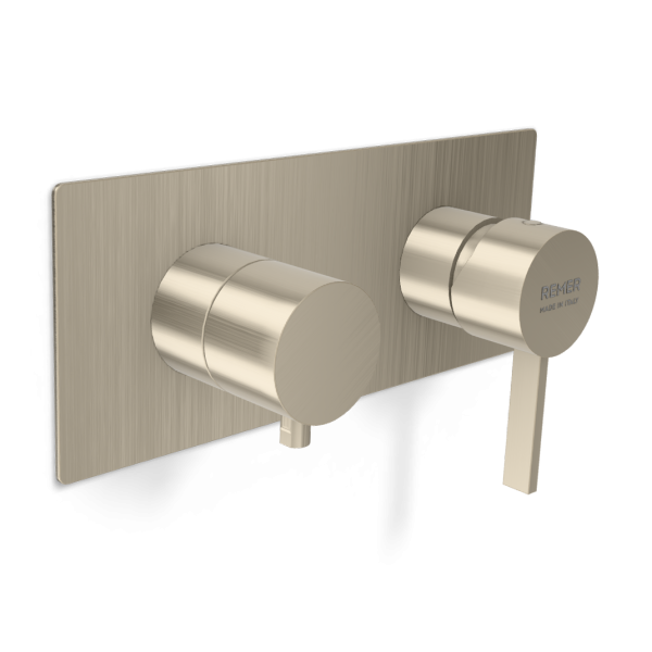 Смеситель для душа Remer Metrica MC92ZWBXV, сталь