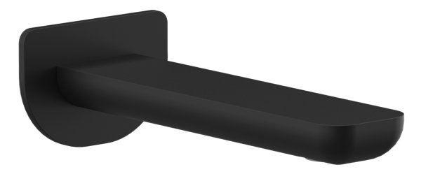 Излив настенный 18 см Remer Infinity 91INO, черный матовый