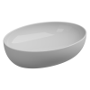 Раковина накладная биколор 55x42 см GSG Ceramic Design Easy EALAVOV55BI000/001, White/White Matt