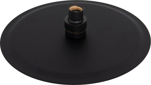 Верхний душ с шарнирным соединением 25 см Remer 357UFM25NOX, черный матовый