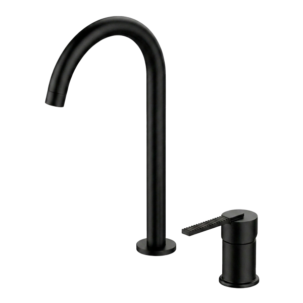 Смеситель для раковины Daniel Regency RN655L15, черный матовый