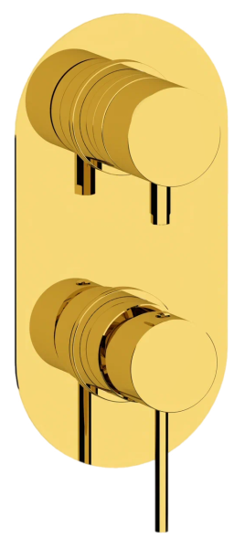 Смеситель для душа Remer X Style X92KBDO, золото глянцевое