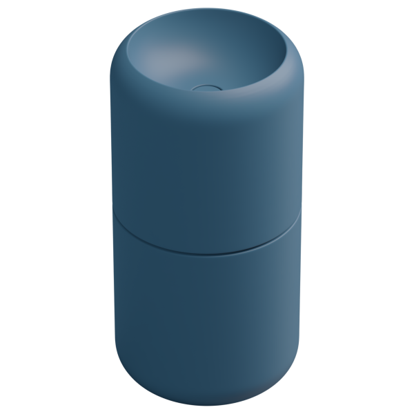 Раковина напольная 42 см GSG Ceramic Design Petra PELAVCOLFS027, Denim Matt