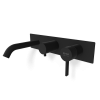 Смеситель для ванны Remer Metrica MC54D3WBNO, черный матовый