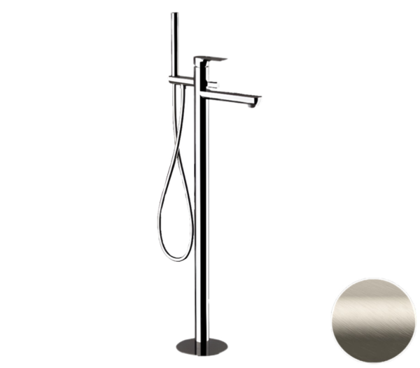 Смеситель для ванны Remer Infinity I08XV, сталь