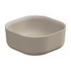 Раковина накладная 42 см GSG Ceramic Design Hit! HILAVQU42034, Sabbia Matt