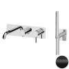 Смеситель для ванны Remer Metrica MC53D2WBNO, черный матовый