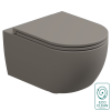 Чаша подвесного унитаза биколор со смывом Eco Clean (торнадо) GSG Ceramic Design Like LKWCSOECBI000/030, White/Cashmere Matt