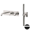 Смеситель для ванны Remer Element ET53D2WBCFP, черный брашированный хром