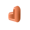 Крючок Remer Lounge LN50RP, медь брашированная