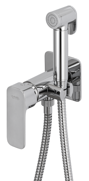 Гигиенический душ со смесителем Daniel Tiara TA645BP4DCCR