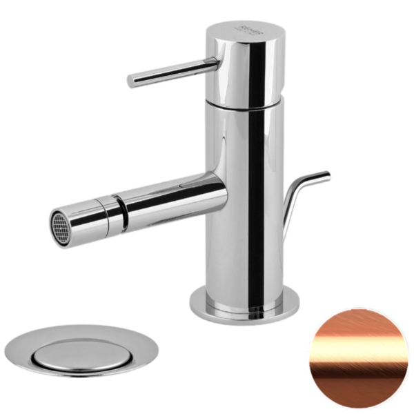 Смеситель для биде Remer X Style X20RP, медь брашированная