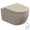 Чаша подвесного унитаза биколор GSG Ceramic Design Like LKWCSOBI000/034, White/Sabbia Matt