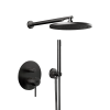 Душевая система Remer X Style X09S02OCFP, черный брашированный хром
