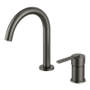 Смеситель для раковины Daniel Regency RN655GM, оружейная сталь PVD