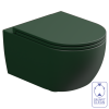 Чаша подвесного унитаза биколор GSG Ceramic Design Like LKWCSOBI000/036, White/Smeraldo Matt