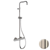Душевая система термостатическая Remer Elegance EQ32ASSDNZ, никель брашированный PVD