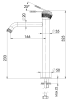 Смеситель для раковины Remer Atelier AL11LXL