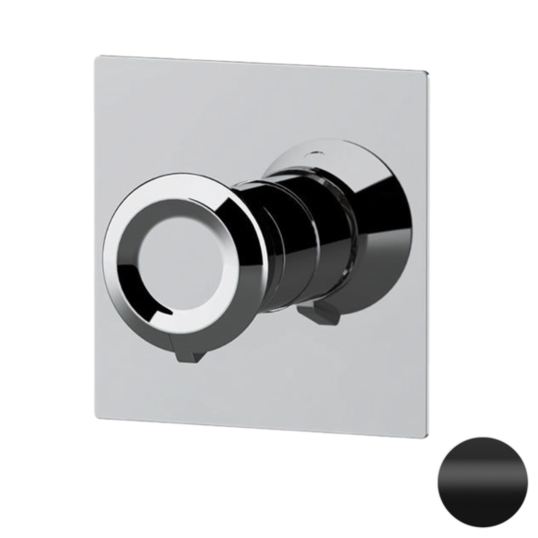 Смеситель для душа Remer Element ET30QNO, черный матовый