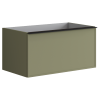  Тумба для раковины с 1 ящиком 80см Onsen Pixel 68-BP-080-F1-M57, зелёный 