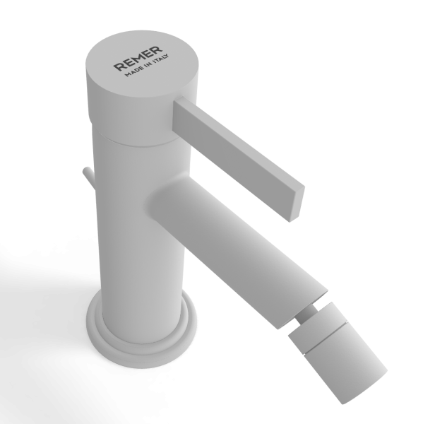 Смеситель для биде Remer Metrica MC20BO, белый матовый