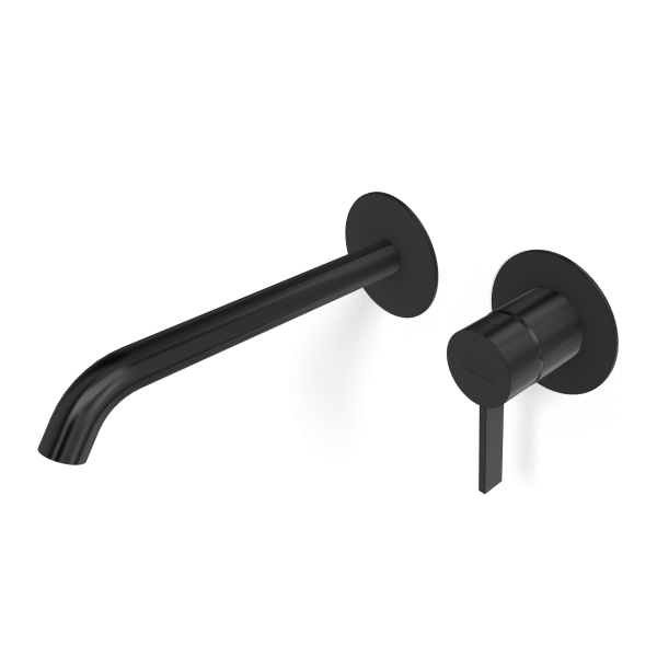 Смеситель для раковины Remer Metrica MC15PLWBCFP, черный брашированный хром