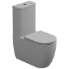 Чаша напольного унитаза биколор GSG Ceramic Design Like LKMBLBI000/033P, White/Perla Matt