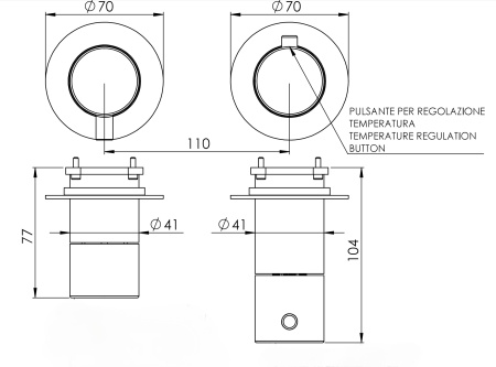 Смеситель для душа Remer X Style XT92ZPWB