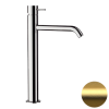 Смеситель для раковины Daniel Tokyo TK607BDP, золото брашированное